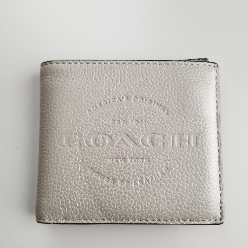 COACH Men's Billfold wallet - Picture 14 of 16